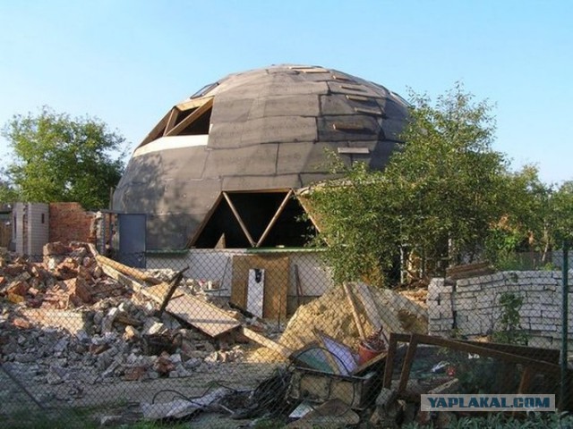 Отчет о строительстве купольного дома