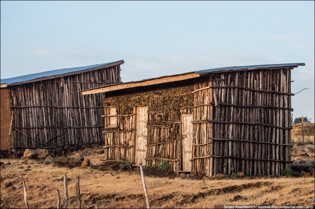 Коттеджные поселки эфиопских богачей