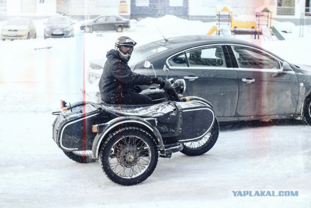 Урал отметил свой юбилей выпуском спецверсии мотоцикла с коляской