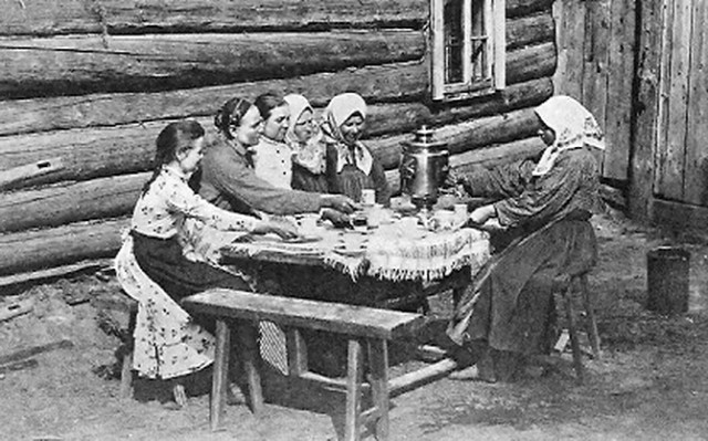 Чаепитие в Российской империи