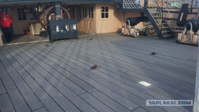 Посещение HMS Victory в г. Портсмут, Великобритания
