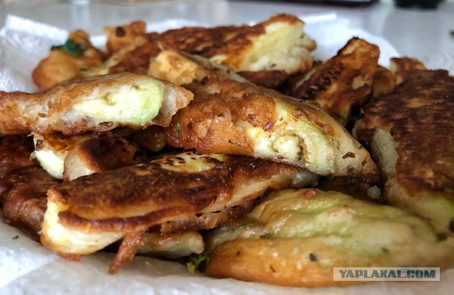 Кабачки в кляре