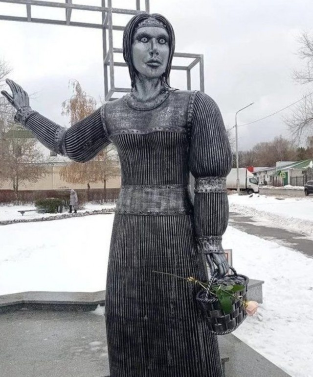 Пугала на японских полях