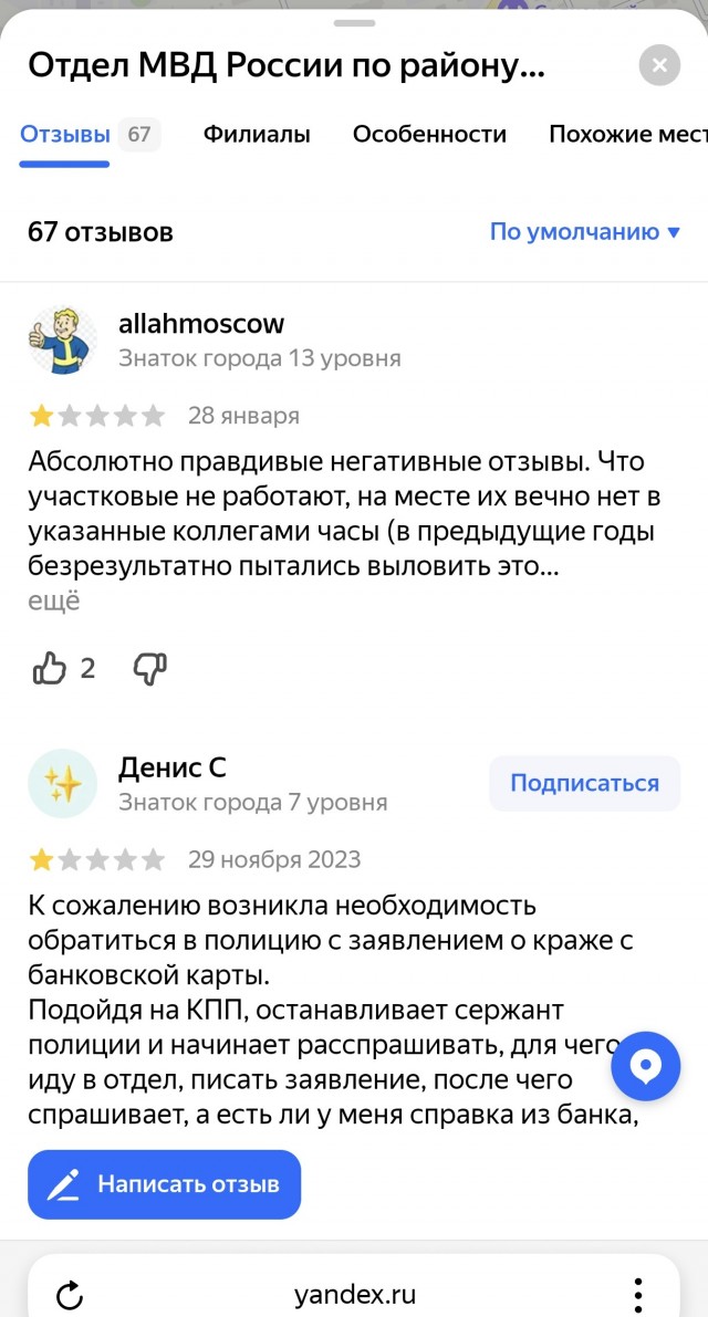 Полиция.Солнцево