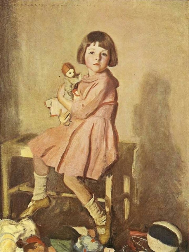 Живопись. Девочки и куклы