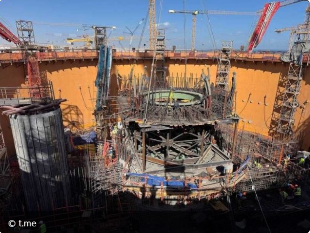 На первом энергоблоке АЭС «Эль-Дабаа» в Египте смонтировали упорную ферму