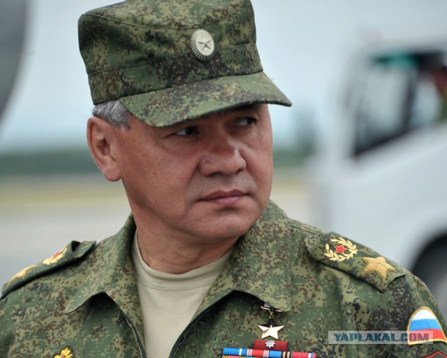 Шойгу перекрестился перед началом Парада