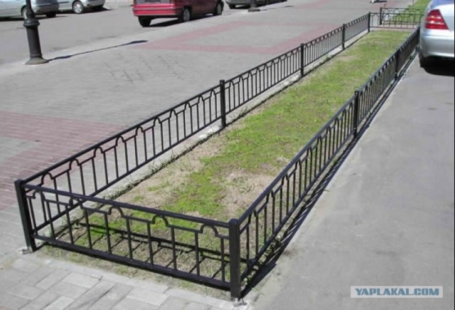 Борьба с парковкой на тротуарах