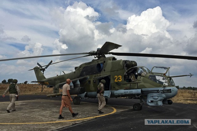 Ми-24 РФ в Сирии