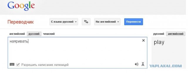 Google переводчик. 18+