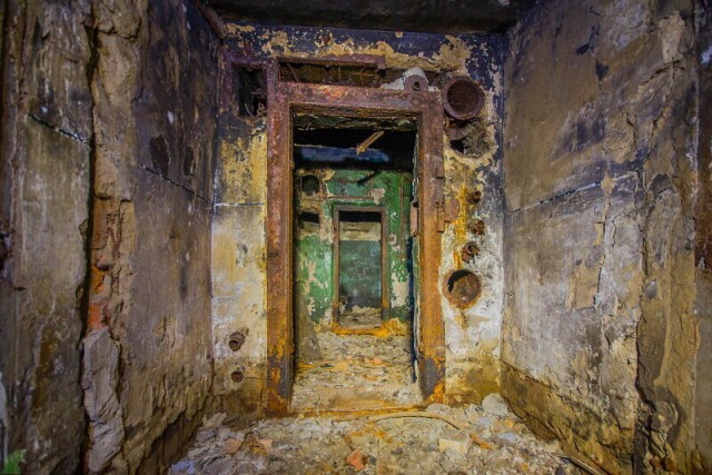 Взорванный в 70-х комплекс группового старта ядерных ракет 551-го РП