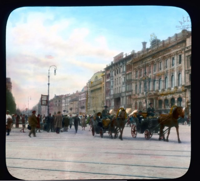 Фотографии довоенного Ленинграда 1931 года в цвете