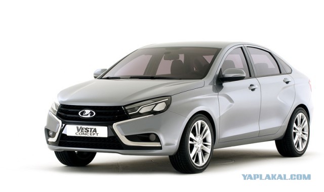Салон серийной Lada Vesta рассекретили