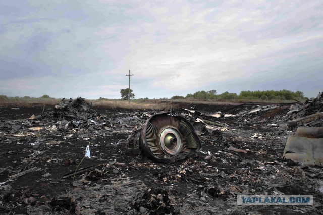 О крушении "Боинга" от очевидца