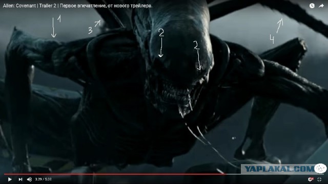 Новый трейлер фильма «Чужой: Завет»