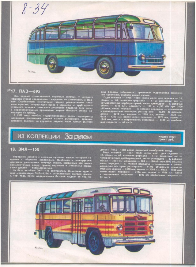 Журнал "За рулем" за 1985 год