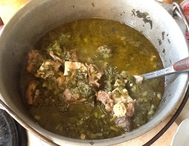 Чакапули по-имеретински