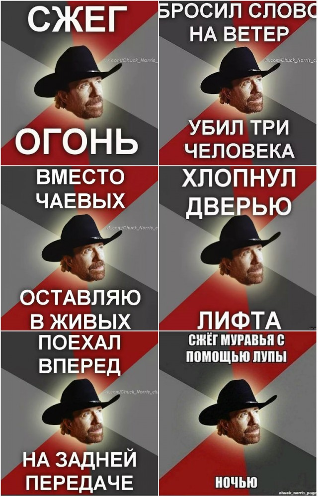 Цифре 80 исполнился Чак Норрис