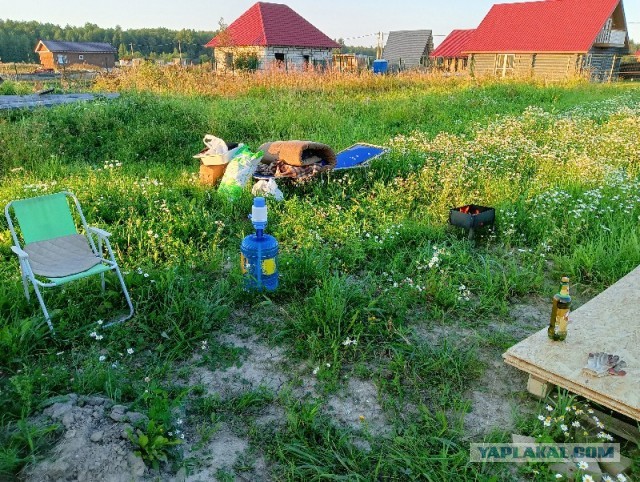 Освоение участка. Микробытовка за макроденьги