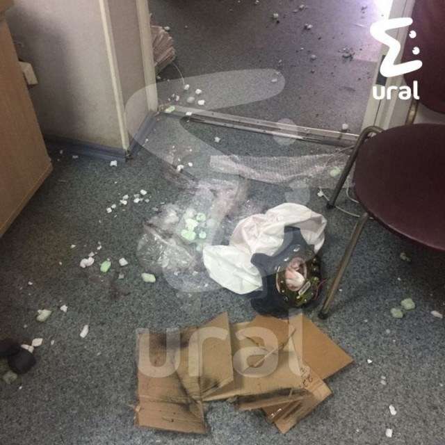 Курганец случайно взорвал отделение "Почты России" автомобильной подушкой безопасности.