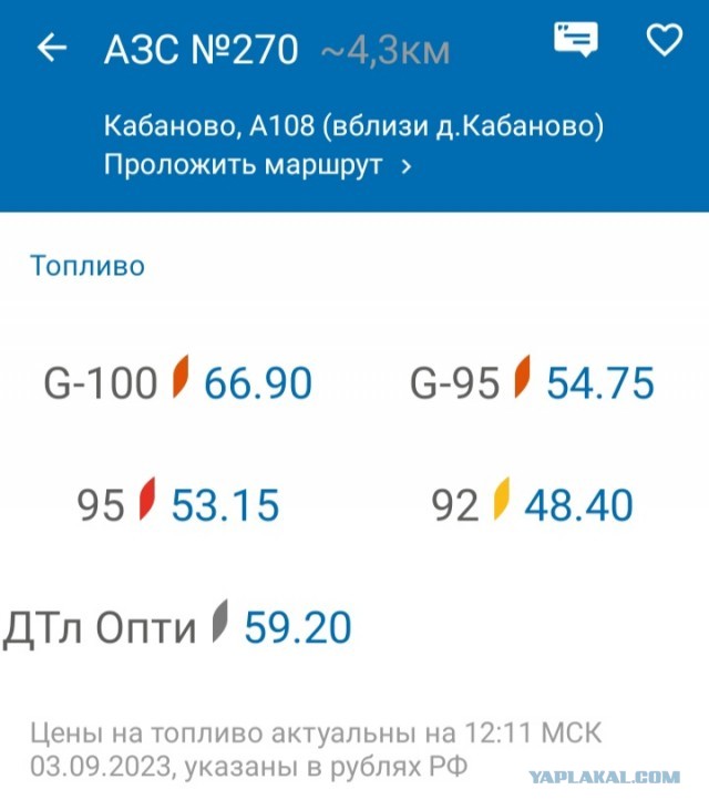 А  что с ценами на бензин и ДТ?