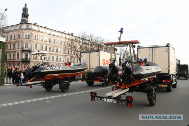 Курьез на параде