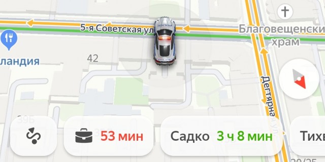 Сегодняшний  кресный ход на Невском