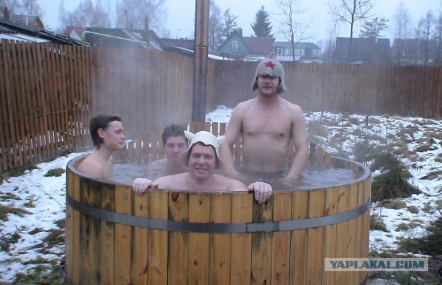 Джакузи на дровах