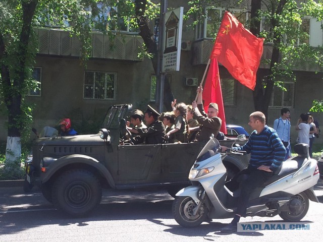 Алматы отмечает День Победы