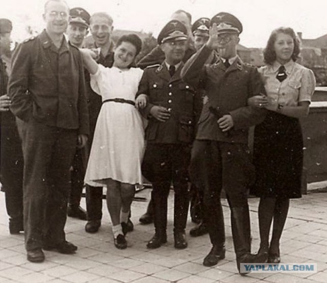 Веселье немецких солдат