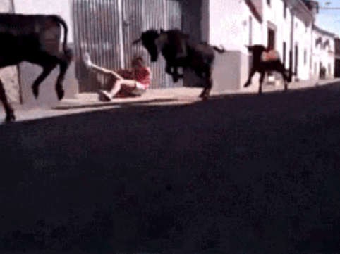 Убежала, но недалеко