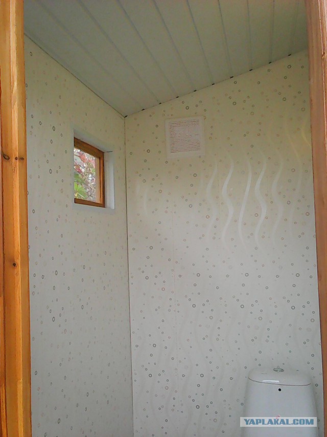 Туалет "лето-зима" для сада-дачи.