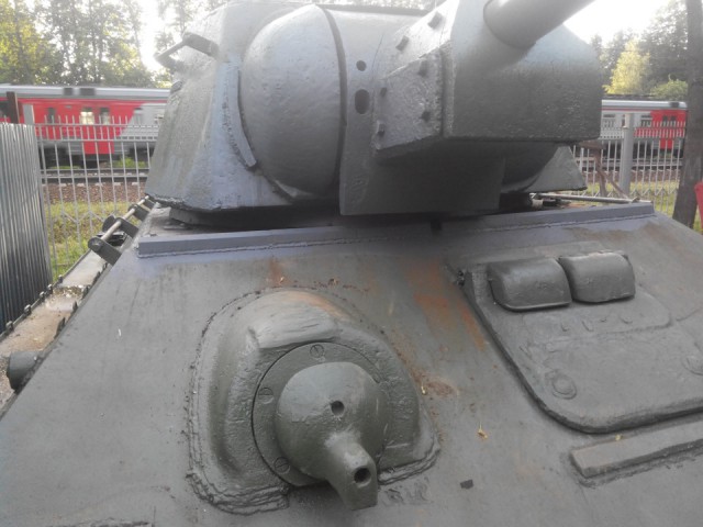 Восстановление танка Т-34. На даче