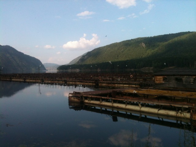 Максимальный водосброс на Саяно-Шушенской ГЭС
