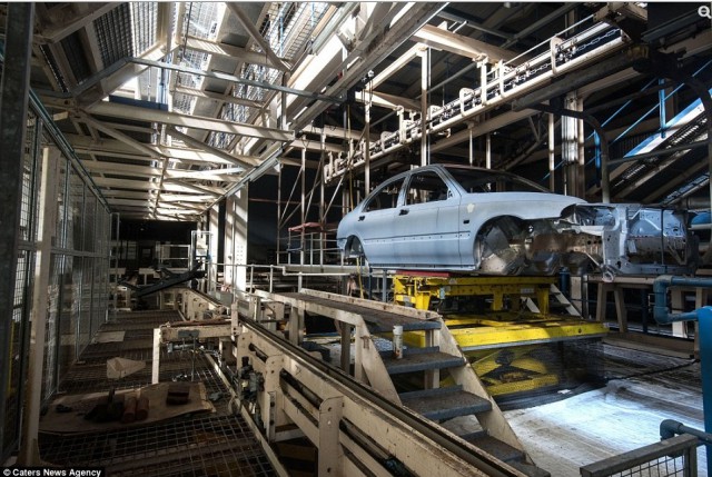 Заброшенный автомобильный завод Longbridge MG Rover
