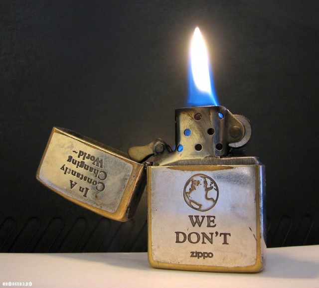 "Прометей 20-ого века ".  Американские зажигалки ZIPPO. Фото с завода.