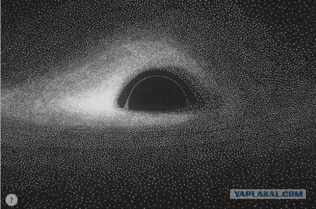 Черные дыры окружены бесконечными кольцами света: ученые получили первое изображение горизонта событий