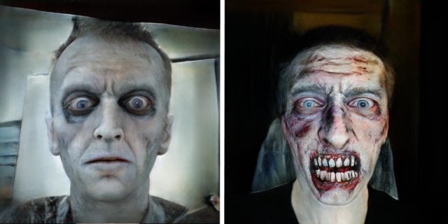 Make Me A Zombie! Нейросеть превратит Вас в зомби