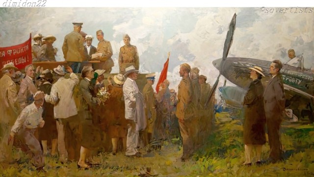 Великая Отечественная война в живописи