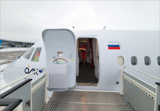Новый-старый  Ту-214 у Ред Вингс