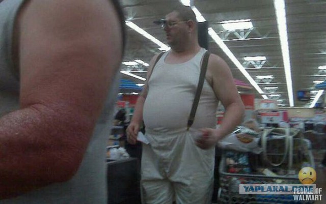 Смешные люди в Walmart