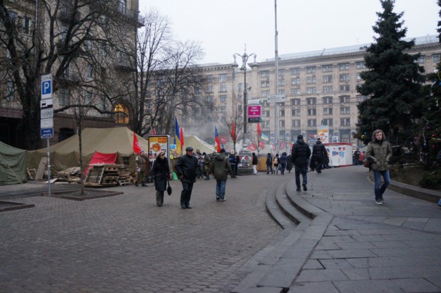 В центре Киева
