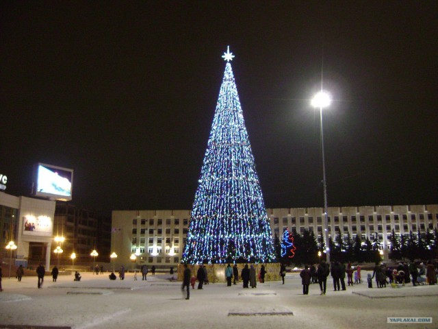 Вот так выглядит центр города в котором я живу....