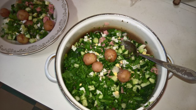 Кальмар+папоротник=вкусно