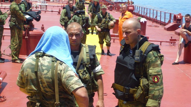 История освобождения танкера "Московский университет", рассказанная им самим.