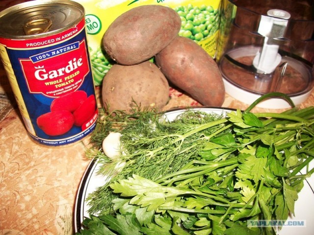 Суп – пюре гороховый