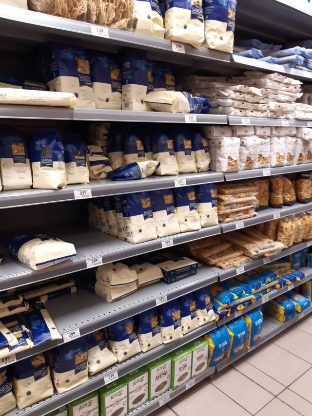 Продуктовый чпок в Италии сегодня (29.03.22)
