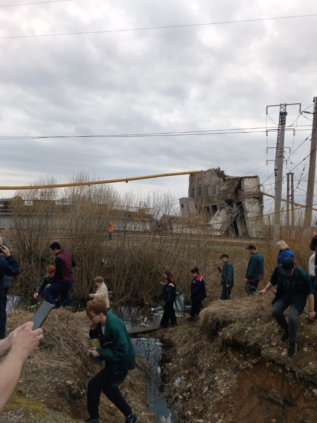 Панинский мост рухнул в Вязьме Смоленской области