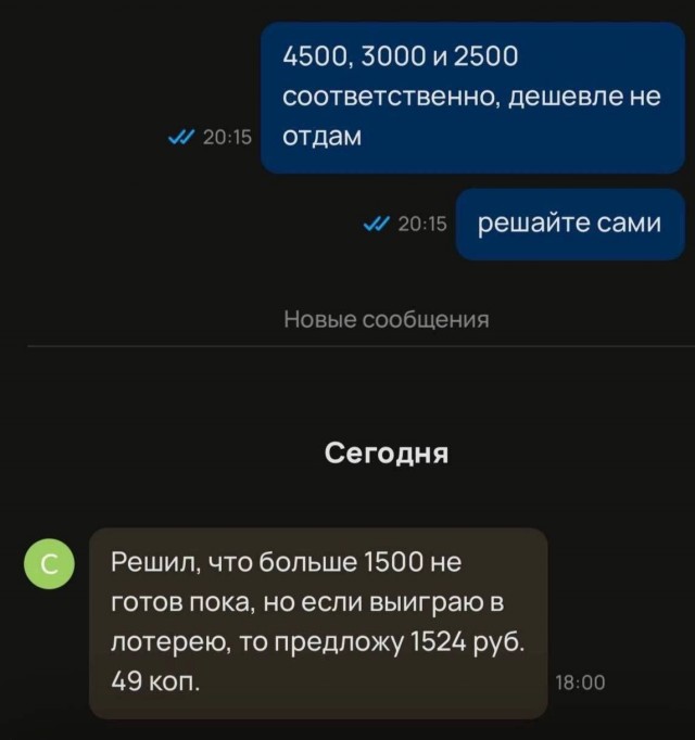 Всего понемногу. От 16.05.2024