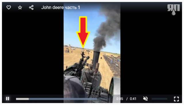John deere выходит на поле